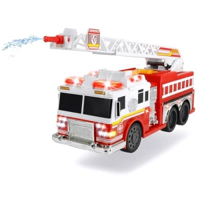 Imagen de Dickie Toys Action Series Camión de Bomberos con Funciones, para Niños a Partir 3 Años 36 cm