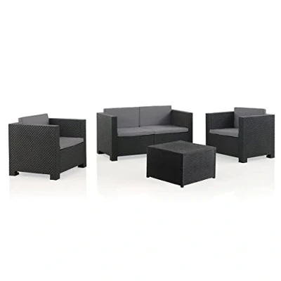 Imagen de Conjunto muebles de jardín diva confort storage grafito