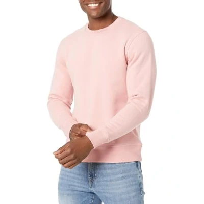 Imagen de Amazon Essentials Sudadera de Forro Polar con Cuello Redondo (Disponible en Tallas Grandes y Largos Especiales) Hombre, Rosa, XXL
