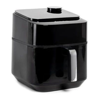 Imagen de Freidora de Aire Melchioni Family Chiara con Vapor Suave, Doble Resistencia, 6,5 L, Pantalla Digital y 8 Programas Preestablecidos, Silenciosa, Temperatura Ajustable 80 200C, Temporizador 60 Min.