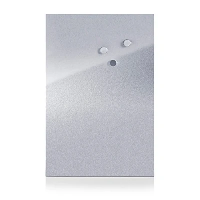 Imagen de Zeller 11120 Tablero Magnético, Acero Inoxidable, Gris, 60x40x3 cm