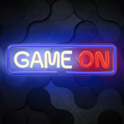 Imagen de Luces LED Forever Game On, Funcionan mediante pilas o USB, Tecnología LED, Azul