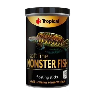 Imagen de Soft Line Monster Fish 1000ml / 320g Alimento para Grandes Peces carnívoros