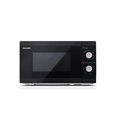 Imagen de Sharp Horno de microondas 20 litros negro con parrilla YC MG01E B