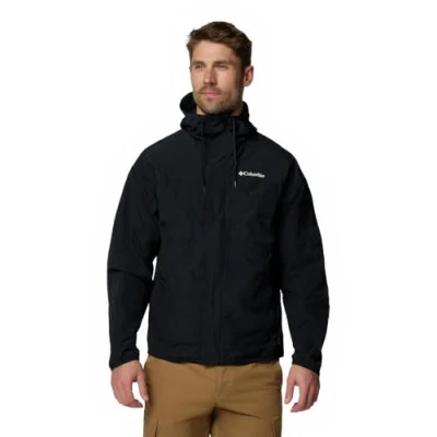 Imagen de Columbia CHALLENGER Windbreaker Chaqueta Hard shell, Hombre, Talla: Small, Black