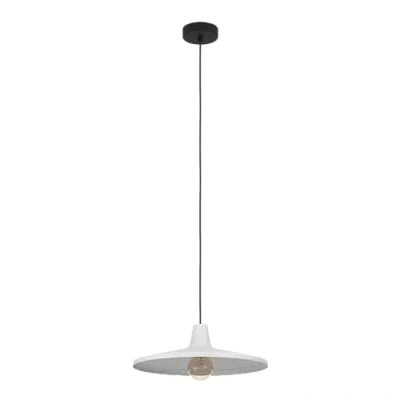 Imagen de Eglo Miniere lámpara colgante, sobre mesa de comedor, colgante metal gris, madera con casquillo E27, Ø 42 cm
