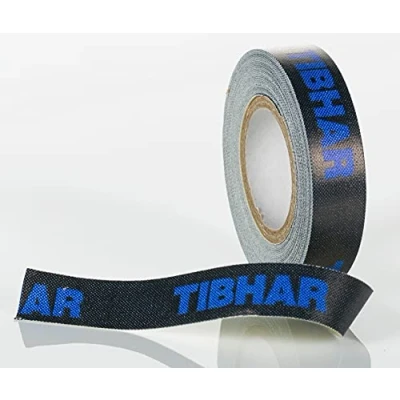 Imagen de Tibhar Cinta para bordes de tenis mesa Classic Special Edition, 12 mm ancho, 5 m largo, color negro