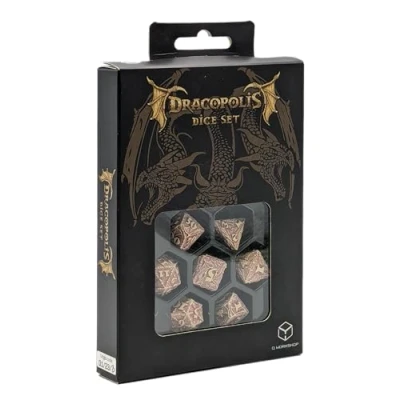 Imagen de Q Workshop Dracopolis Juego de dados The Yuacatan Featherwing Accesorio para juegos cartas mesa más 1 jugador y mayores 14 años