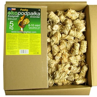 Imagen de Pastillas Encendedores de barbacoa Feniks unidades en la caja 500., para chimeneas, estufas, barbacoas y fogatas