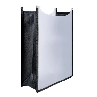 Imagen de D.RECT Cuaderno Escolar Caja A4, Abierta por Arriba de Cuadernos Plástico para Carpetas, Libros, Cuadernos, Blocs y Documentos Carpeta la Mochila, Transparente