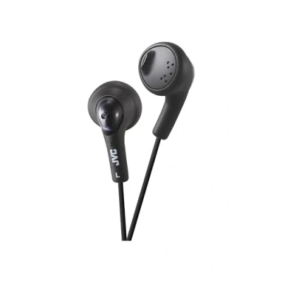 Imagen de Auriculares De botón JVC HA FR160 B, botón, Con cable, Entrada máxima 200 mW, Negro