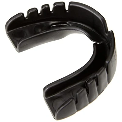 Imagen de protector bucal deportivo OPRO Snap Fit Instant Level para adultos y niños, hockey, lacrosse rugby, MMA, boxeo otros deportes de contacto combate (Transparente, Joven)