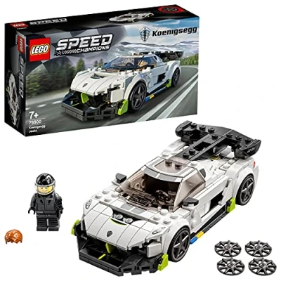 Imagen de LEGO 76900 Speed Champions Koenigsegg Jesko, Coche Deportivo de Juguete para Construir con Mini Figura Piloto Carreras