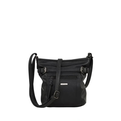 Imagen de Tom Tailor Acc Juna, Bolso Bandolera para Mujer, Negro (Schwarz), 26x24x7.5 cm (B x H T)