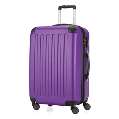 Imagen de HAUPTSTADTKOFFER SPREE Maleta rígida, Trolley expandible, Equipaje de viaje, 4 ruedas dobles, TSA, 65 cm, 74 litros, Púrpura