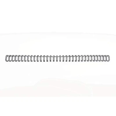 Imagen de Rexel Gbc RG810710 Canutillo 34 anillas paso 3:1 WIRE Nº7 (11 mm) (caja 100) color negro