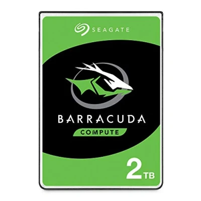 Imagen de Seagate Technology BarraCuda, 2 TB, Disco duro interno, HDD, 2,5&quot; SATA 6 GB/s, 5400 RPM, caché de 128 MB para ordenador portátil y PC, Paquete Abre fácil (ST2000LMZ15)