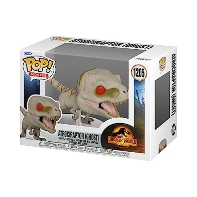 Imagen de Funko Pop! Movies: JW3 Atrociraptor (Ghost) Jurassic World 3 Figura de Vinilo Coleccionable Idea Regalo Mercancia Oficial Juguetes para Niños y Adultos Movies Fans