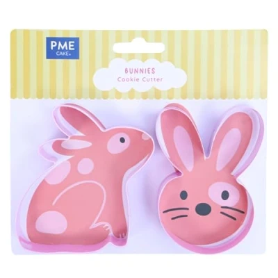 Imagen de PME Pascua Cortadores de Galletas, Set 2 Conejitos