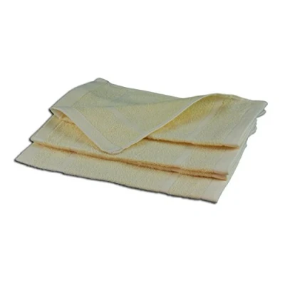 Imagen de Gözze Set de 4 toallas aseo, Suave y absorbente, Algodón, 30 x cm Vainilla