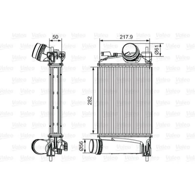 Imagen de VALEO 818294 Intercooler Aluminio NISSAN: Qashqai 2