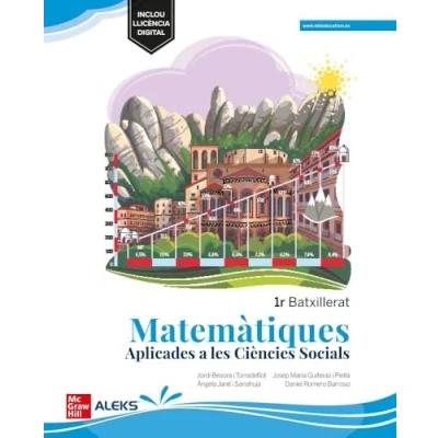 Imagen de Matemàtiques Aplicades a les Ciències Socials 1r Batxillerat 9788448631369 (LOMLOE)