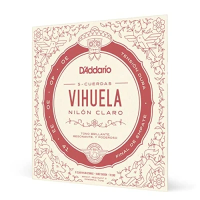 Imagen de D’Addario MV10H Vihuela Hard Tension Strings