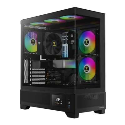 Imagen de GAMDIAS Funda para PC, Torre Media ATX Gaming