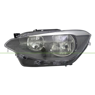 Imagen de PRASCO BM1234904 Faros izquierda H7/H7 con servomotor para reg. alcance luces BMW: 1 Hatchback, Hatchback