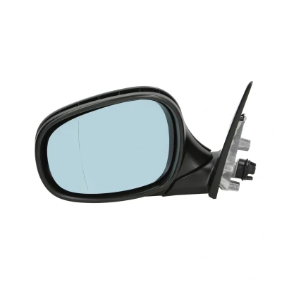 Imagen de Espejo retrovisor Alkar 6139861 izquierda imprimado eléctrico calefactable, tintado en azul, asférico para vehíc. con volante a la