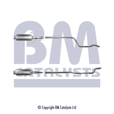 Imagen de Filtro de partículas, sistema escape BM CATALYSTS BM11062