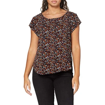 Imagen de ONLY VIC SS AOP NOOS PTM Blusa, Mujer, Talla: 42, Night sky
