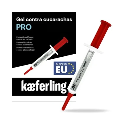 Imagen de Novokill Cucaracha Gel Pro 1x10g mata Cucarachas Profesional con Jeringuilla Anticucarachas para eliminar Plaga Uso Fácil Acción Prolongada hasta 4 Semanas