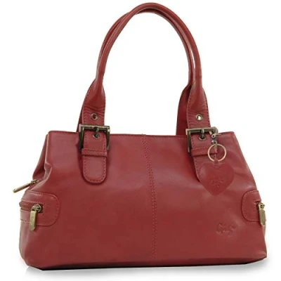 Imagen de Gigi OTHELLO 6165 Bolso de mano Cuero Rojo