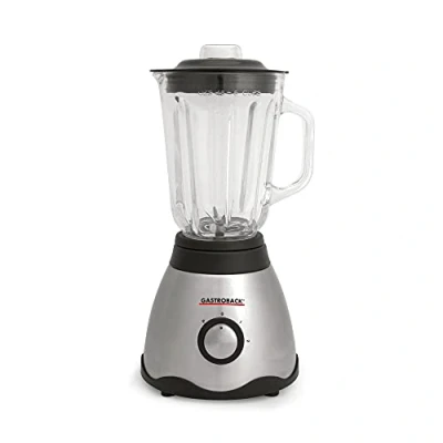 Imagen de Gastroback Batidora de vaso Americana 1.5L 500W Negro, Acero inoxidable Licuadora (Batidora vaso, 1,5 L, inoxidable, 18000 RPM, 21000 1 m) 40999 Vital