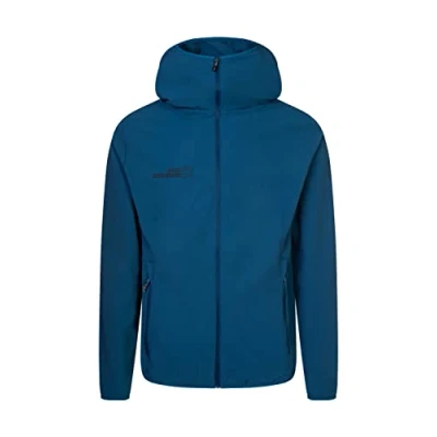 Imagen de Rock Experience REMJ10781 SOLSTICE 2.0 HOODIE SOFTSHELL Jacket Unisex MOROCCAN BLUE M