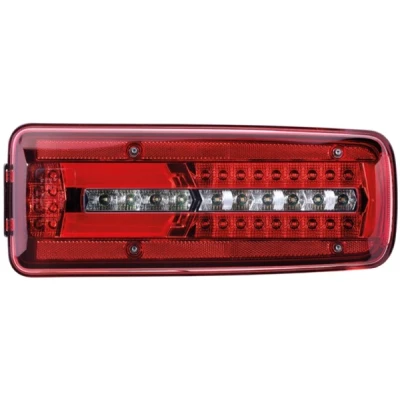 Imagen de HELLA 2VD 012 381 031 Piloto trasero izquierda LED negro 24 transparente, Rojo con tornillos, Compatibilidad electromagnética (EMC)