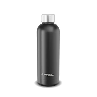 Imagen de TC Daily Bottle Termo de acero inoxidable (0,50 L, 6 horas calor/12 h frío), totalmente hermética para la escuela, oficina, oficina