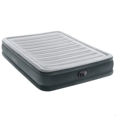 Imagen de Intex 67768 Dura Beam Deluxe Comfort Plush Colchón Hinchable, 137 x 191 33 cm