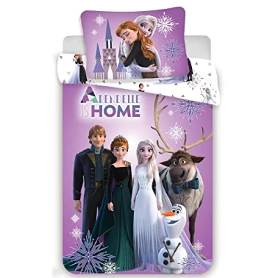 Imagen de funda nórdica Frozen Disney 100 x 135 cm con de almohada 40 60