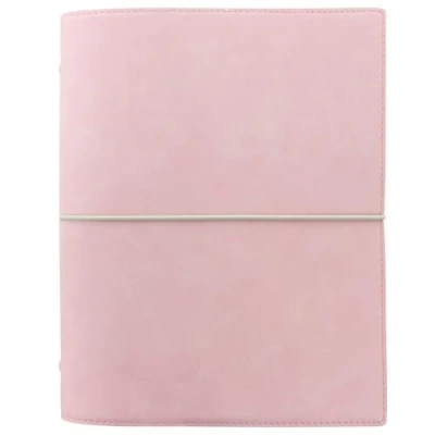 Imagen de Filofax Domino Organizador blando (tamaño A5), color rosa pálido