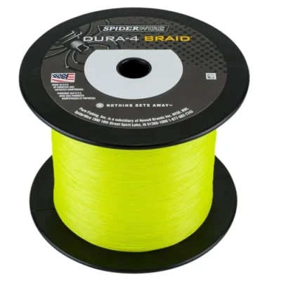 Imagen de SpiderWire Dura 4 Yellow Línea Trenzada 0.10mm/9.1kg (1800m) Hilo trenzado