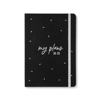 Imagen de Letts of London Joy Agenda escolar 2024/2025, tamaño A5, color negro, 21,5 x 15,1 1,1 cm
