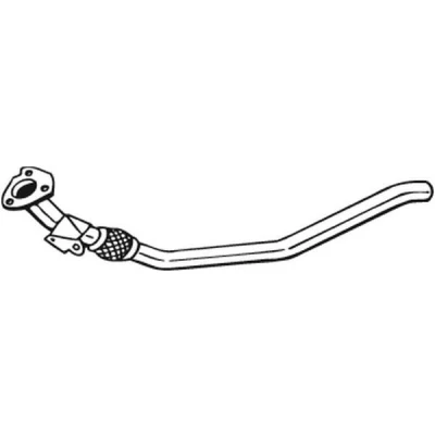 Imagen de BOSAL 800 053 Tubo de escape AUDI: A4 B6 Berlina, B7 Avant