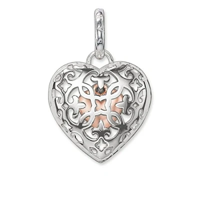 Imagen de Thomas Sabo Colgante de la Colección Love &amp; Affection, Abalorio con Medallón y Corazón
