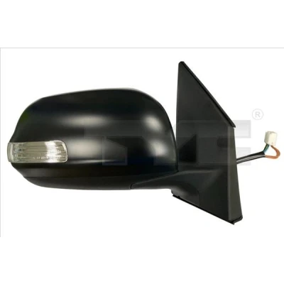Imagen de Espejo retrovisor Tyc 336 0122 izquierda imprimado para ajuste elect. espejo, convexo, calefactable, abatible eléctricamente TOYOTA: RAV4 III SUV