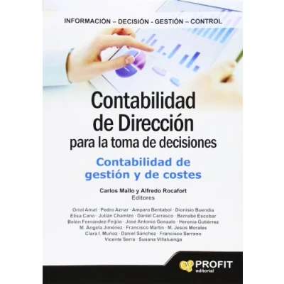 Imagen de Contabilidad de dirección para la toma decisiones: gestión y costes (SIN COLECCION)
