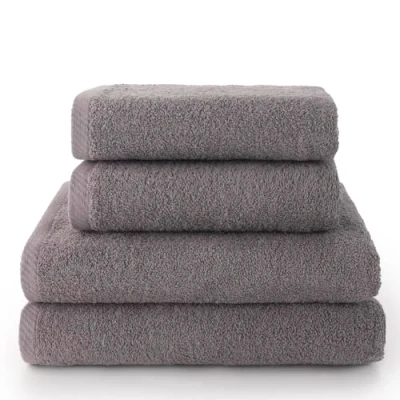 Imagen de Top Towel Plus toallas de baño grandes 2 mano o lavabo + ducha Algodon 100% Gris