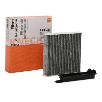 Imagen de MAHLE ORIGINAL LAK 230 Filtro de habitáculo carbón activado 181,0 181 43,0 RENAULT: Modus / Grand Modus, CLIO 2, 3, DACIA: Duster SUV