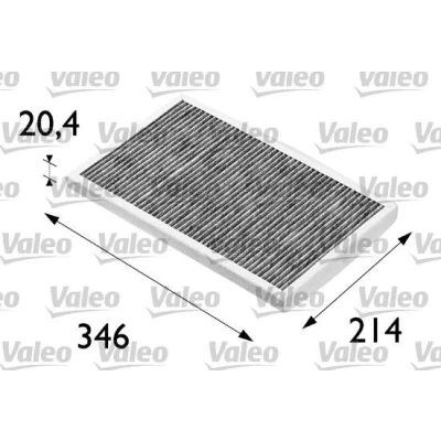 Imagen de VALEO CLIMFILTER PROTECT 698684 Filtro de habitáculo carbón activado 307 194 30 AUDI: A6 C4 Berlina, 100 Avant